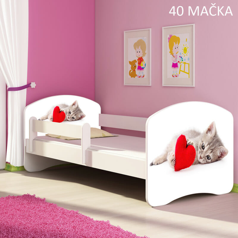 Dječji krevet Acma s motivom 140x70 cm