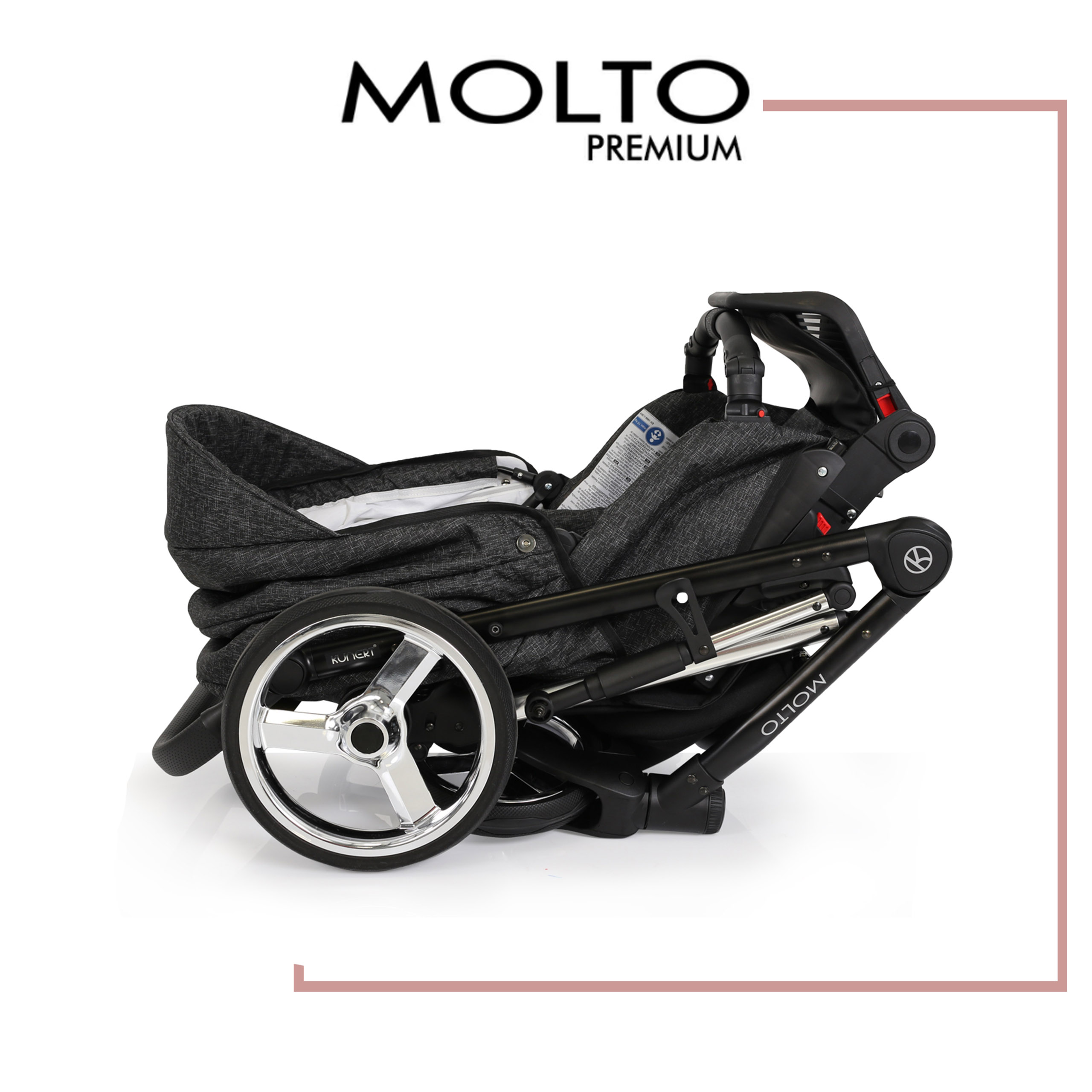 Kunert MOLTO Premium 3u1 kolica