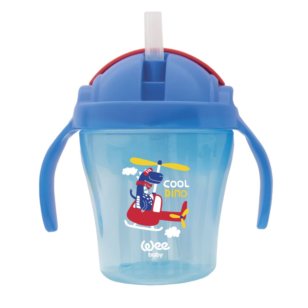 Wee Baby bočica sa slamkom i ručkama