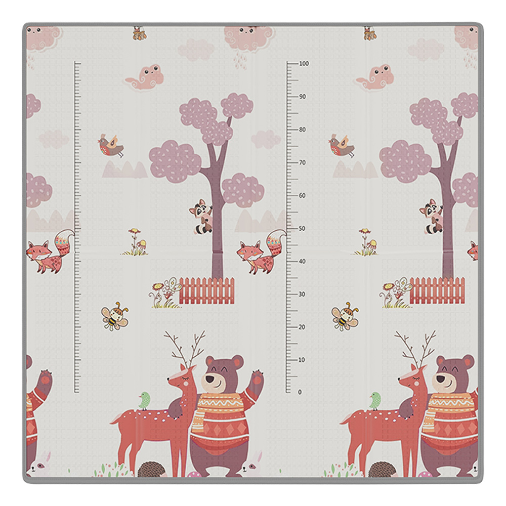 BEBESTARS dvostrana podloga za igru 145x145