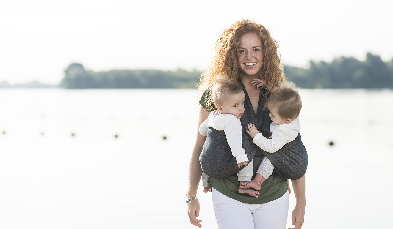 MINIMONKEY Mini Sling Twin – Nosiljka za blizance